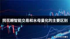 同花顺智能交易和水母量